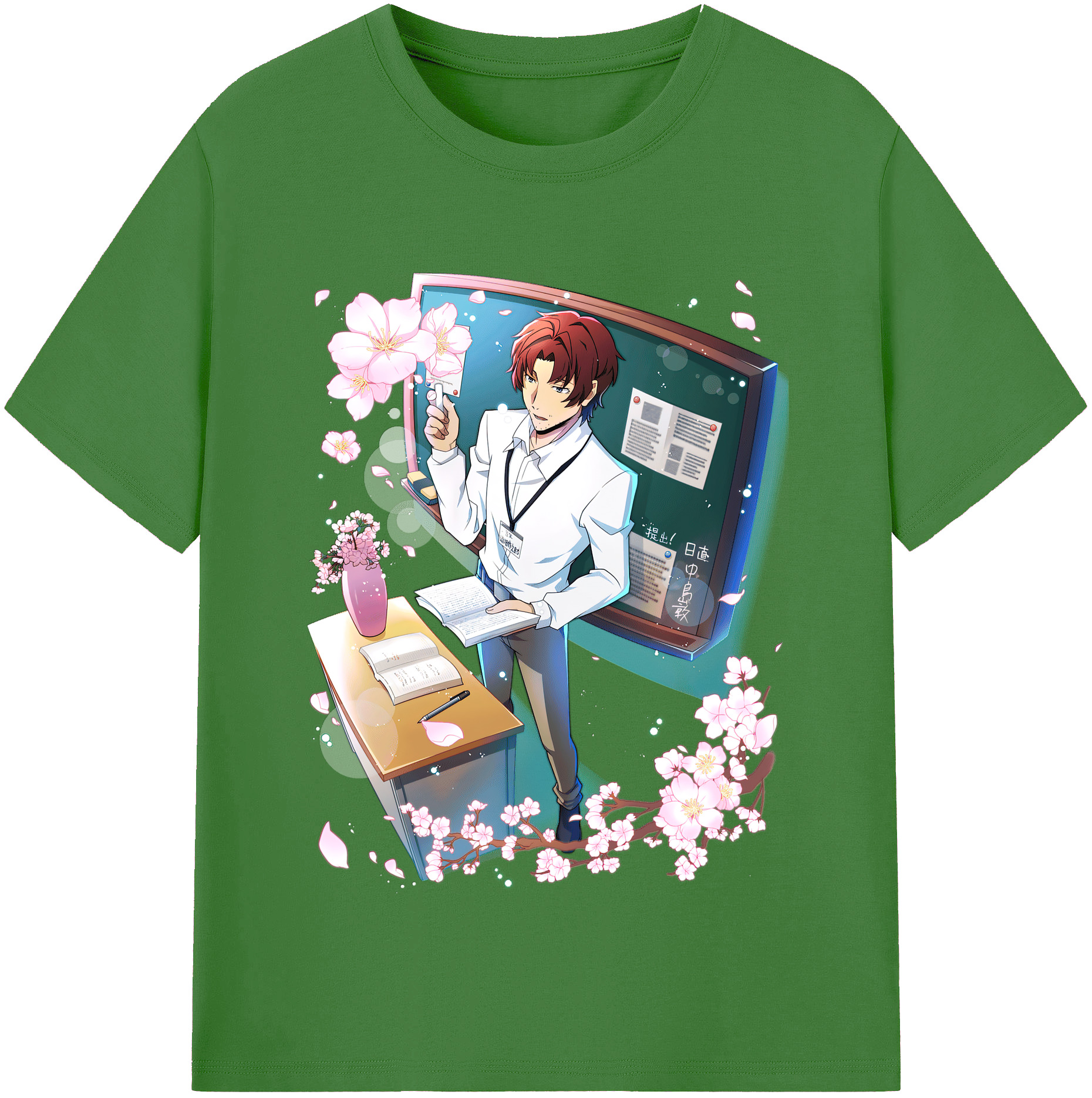 （画像用） 文豪ストレイドッグス Bungo Stray Dogs レディースカジュアルプリントTシャツ（綿100％）